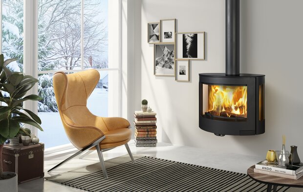 Denia Stoves Elyps Wall Ecodesign Houtkachel